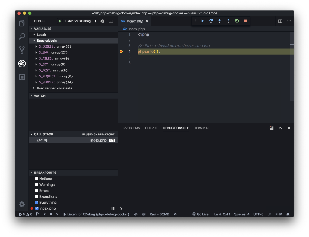 Debug PHP in Docker using Xdebug with VS Code or PhpStorm · Stan's blog
