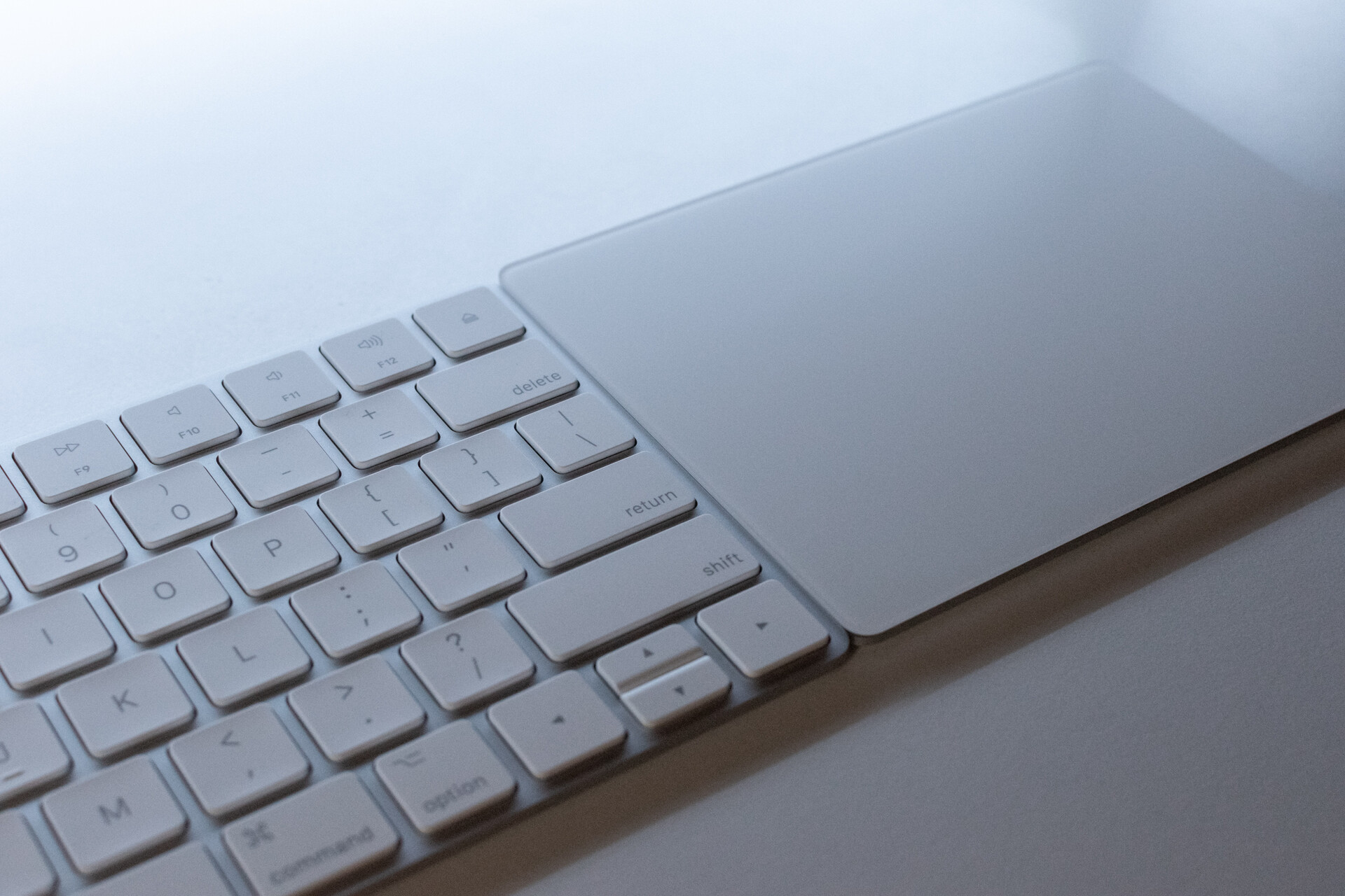 Apple keyboard grey