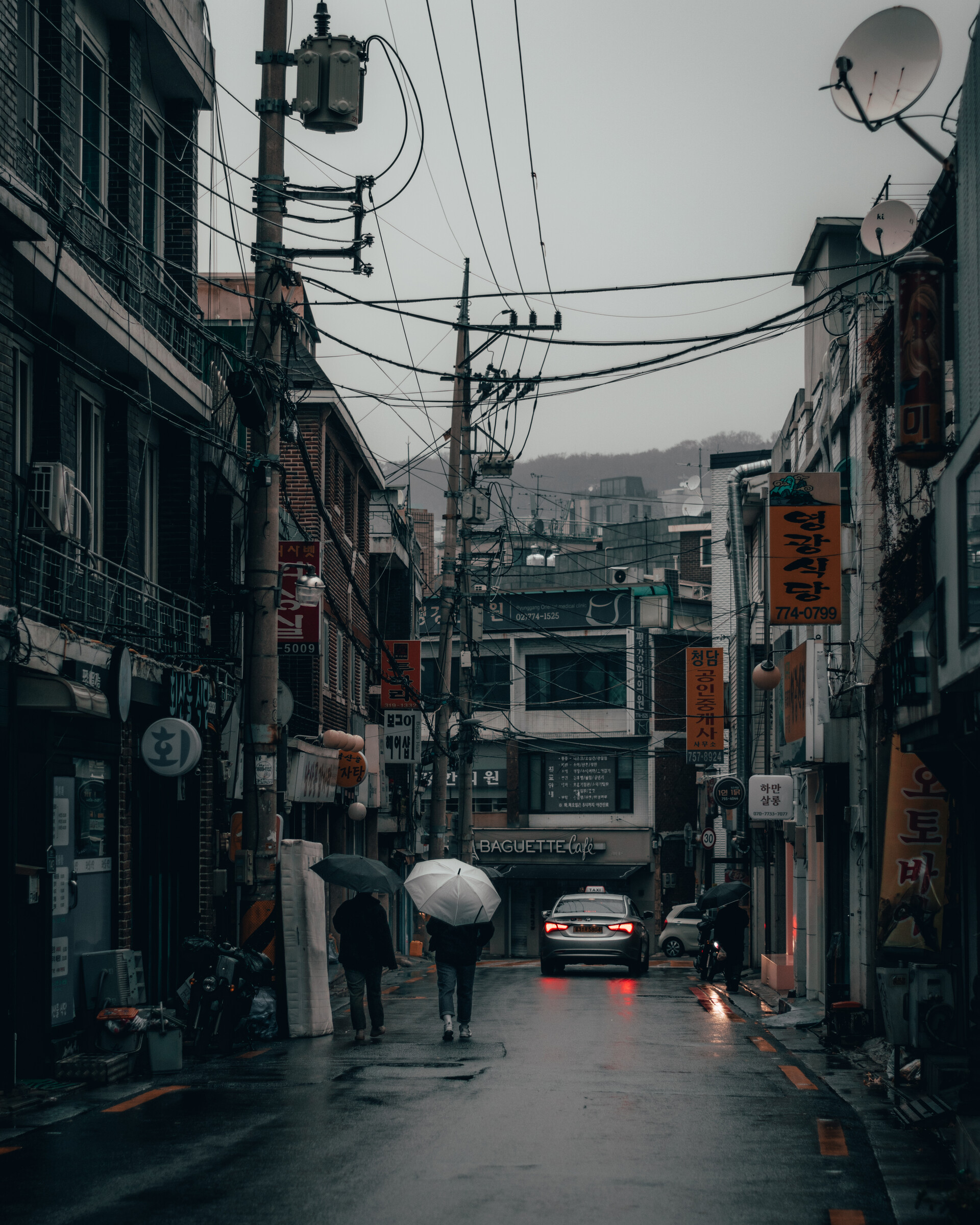 A gloomy day in Haebangchon
