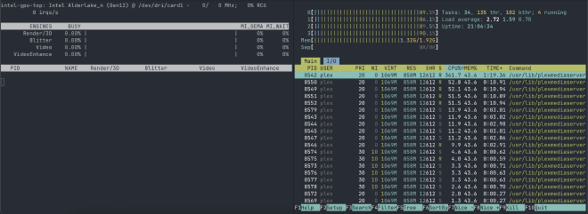 CPU transcoding