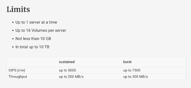 https://docs.hetzner.com/cloud/volumes/overview/